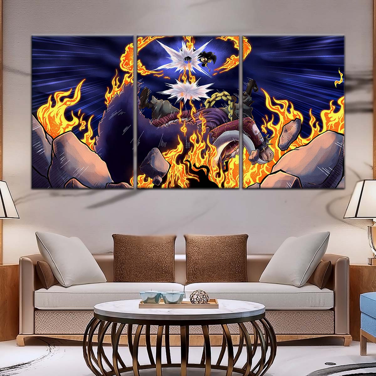 One Piece Wall Art - OP5012 - Monkey D. Luffy - One Piece Poster - One Piece Canvas