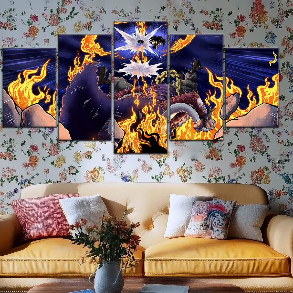 One Piece Wall Art - OP5012 - Monkey D. Luffy - One Piece Poster - One Piece Canvas