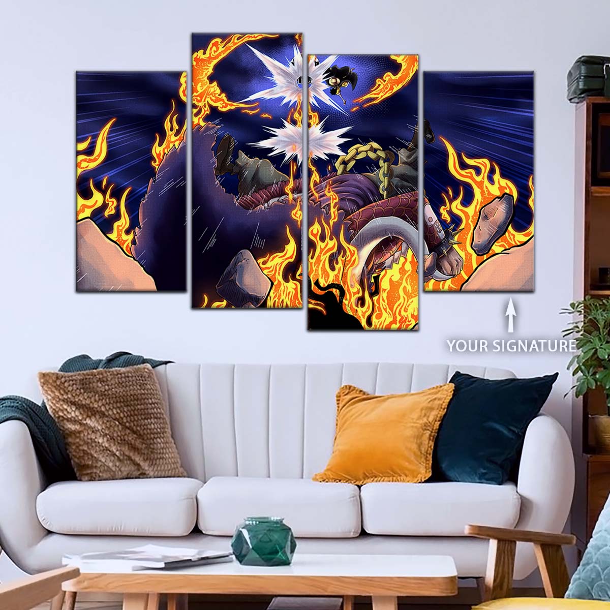 One Piece Wall Art - OP5012 - Monkey D. Luffy - One Piece Poster - One Piece Canvas