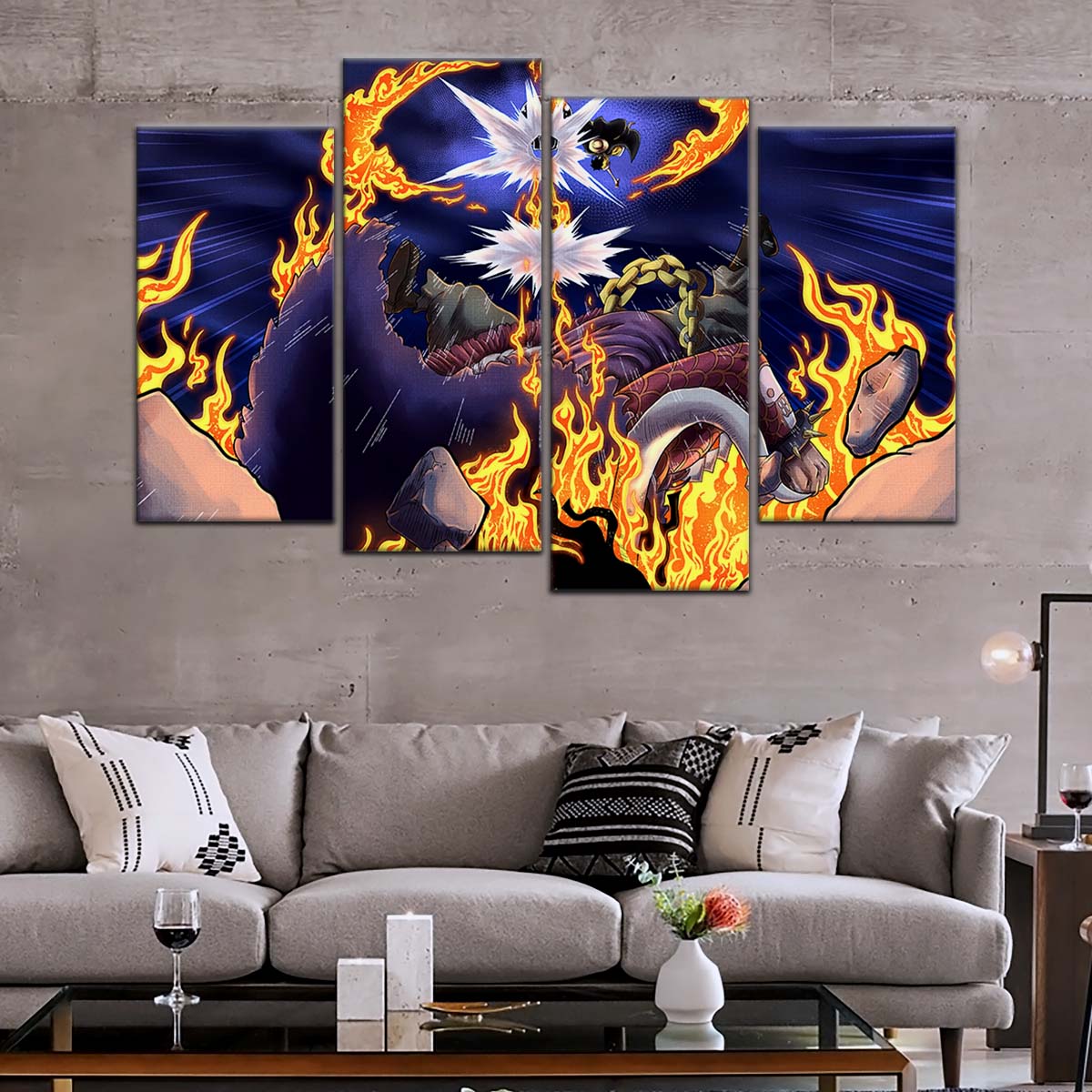 One Piece Wall Art - OP5012 - Monkey D. Luffy - One Piece Poster - One Piece Canvas