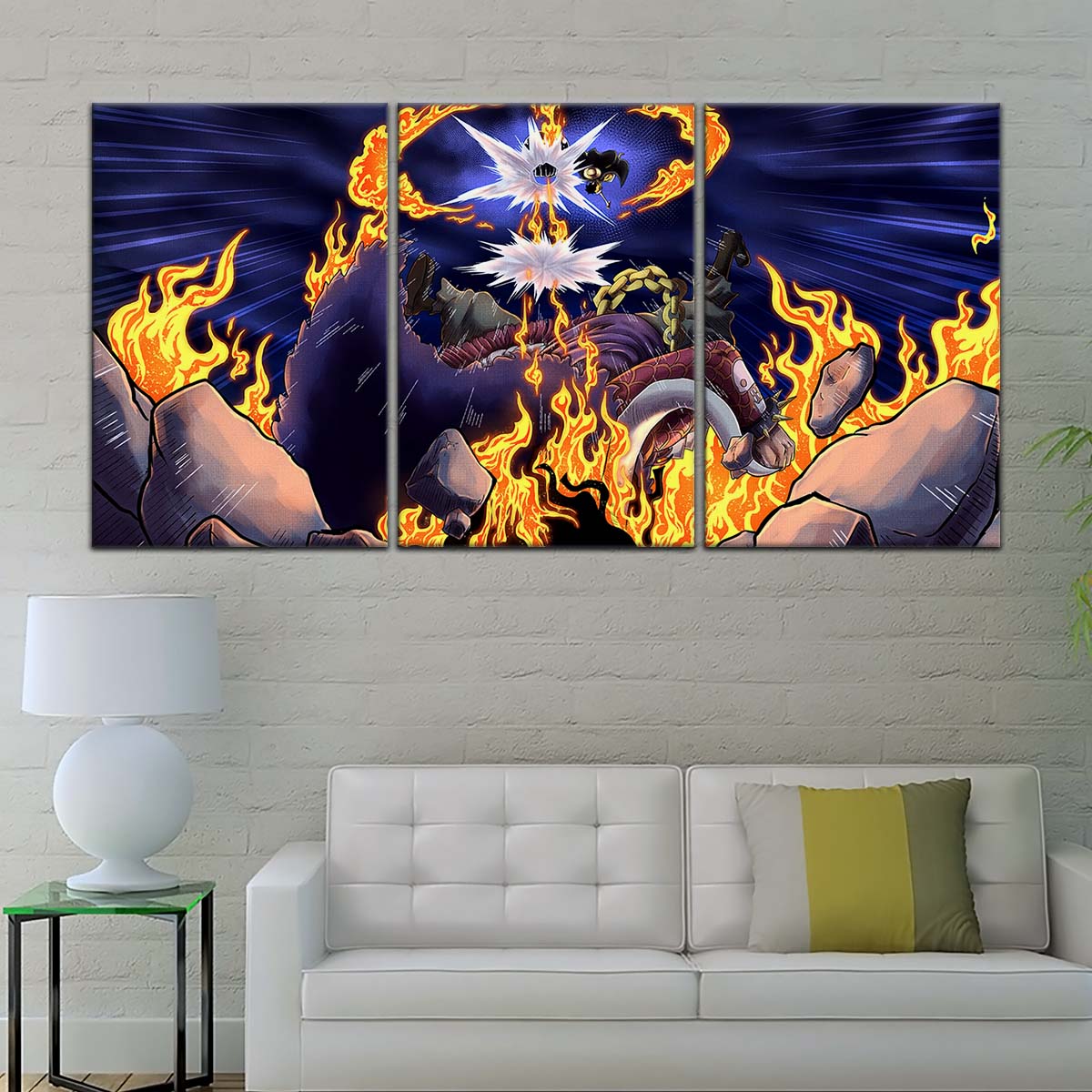 One Piece Wall Art - OP5012 - Monkey D. Luffy - One Piece Poster - One Piece Canvas