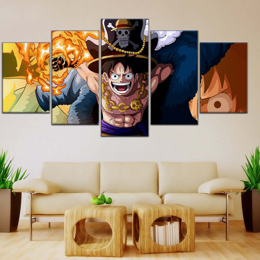 One Piece Wall Art - OP5013 - Monkey D. Luffy - One Piece Poster - One Piece Canvas