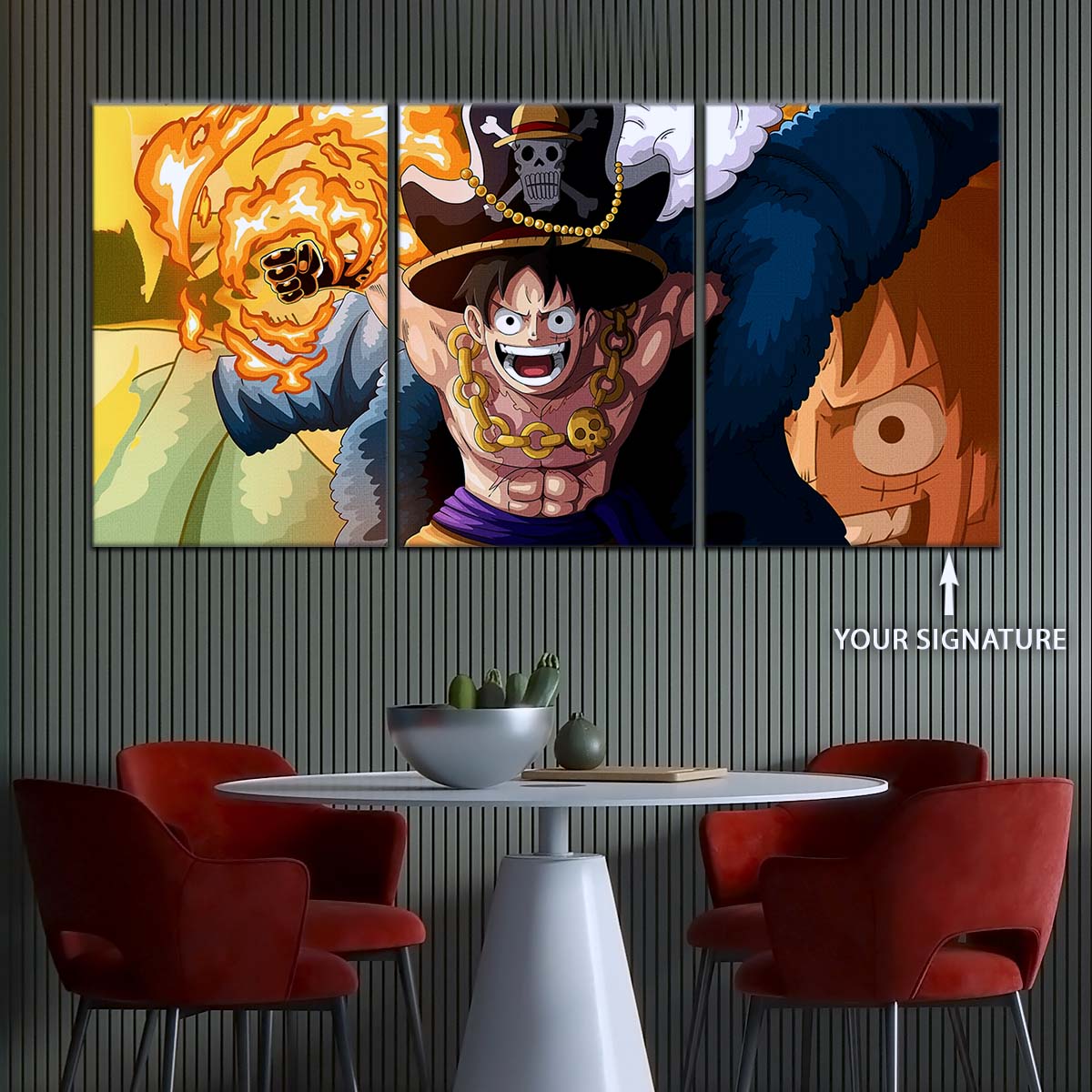 One Piece Wall Art - OP5013 - Monkey D. Luffy - One Piece Poster - One Piece Canvas