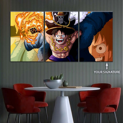 One Piece Wall Art - OP5013 - Monkey D. Luffy - One Piece Poster - One Piece Canvas