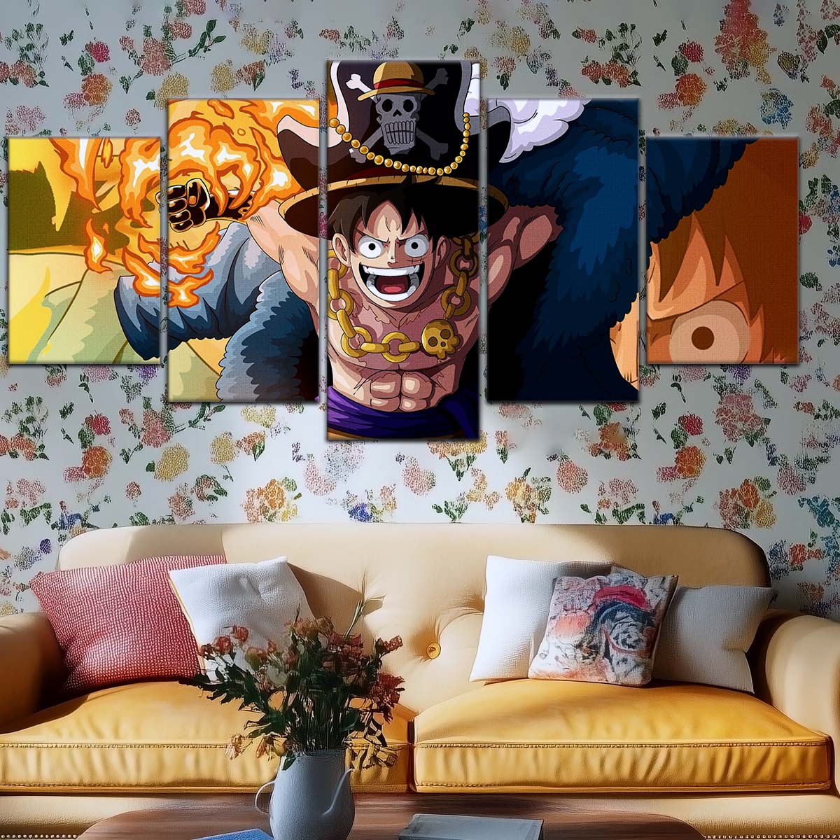 One Piece Wall Art - OP5013 - Monkey D. Luffy - One Piece Poster - One Piece Canvas