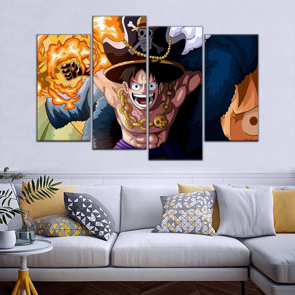 One Piece Wall Art - OP5013 - Monkey D. Luffy - One Piece Poster - One Piece Canvas