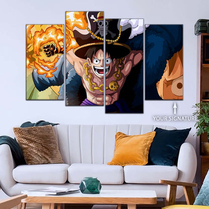 One Piece Wall Art - OP5013 - Monkey D. Luffy - One Piece Poster - One Piece Canvas