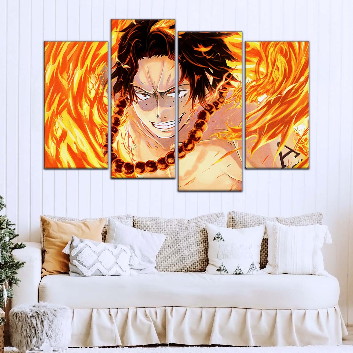 One Piece Wall Art - OP5015 - Portgas D. Ace - One Piece Poster - One Piece Canvas