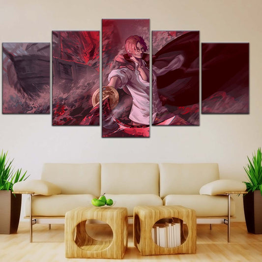 One Piece Wall Art - OP5017 - Shanks - One Piece Poster - One Piece Canvas