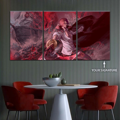 One Piece Wall Art - OP5017 - Shanks - One Piece Poster - One Piece Canvas