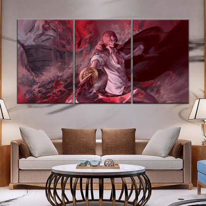 One Piece Wall Art - OP5017 - Shanks - One Piece Poster - One Piece Canvas