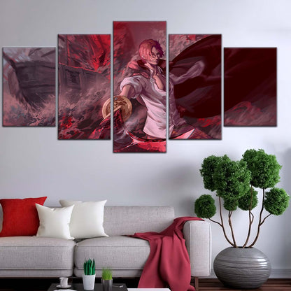 One Piece Wall Art - OP5017 - Shanks - One Piece Poster - One Piece Canvas