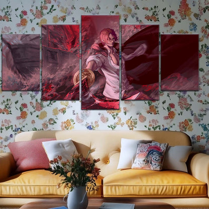 One Piece Wall Art - OP5017 - Shanks - One Piece Poster - One Piece Canvas