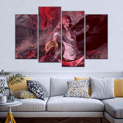 One Piece Wall Art - OP5017 - Shanks - One Piece Poster - One Piece Canvas