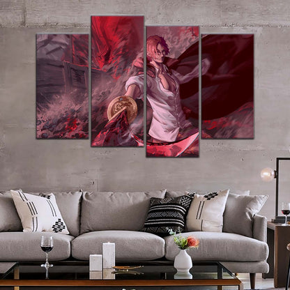 One Piece Wall Art - OP5017 - Shanks - One Piece Poster - One Piece Canvas