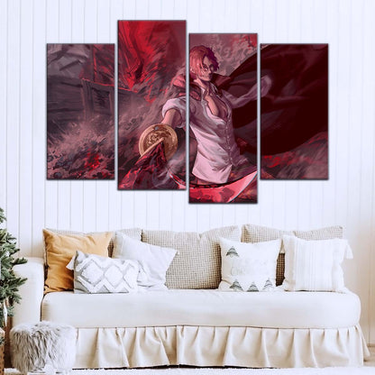 One Piece Wall Art - OP5017 - Shanks - One Piece Poster - One Piece Canvas