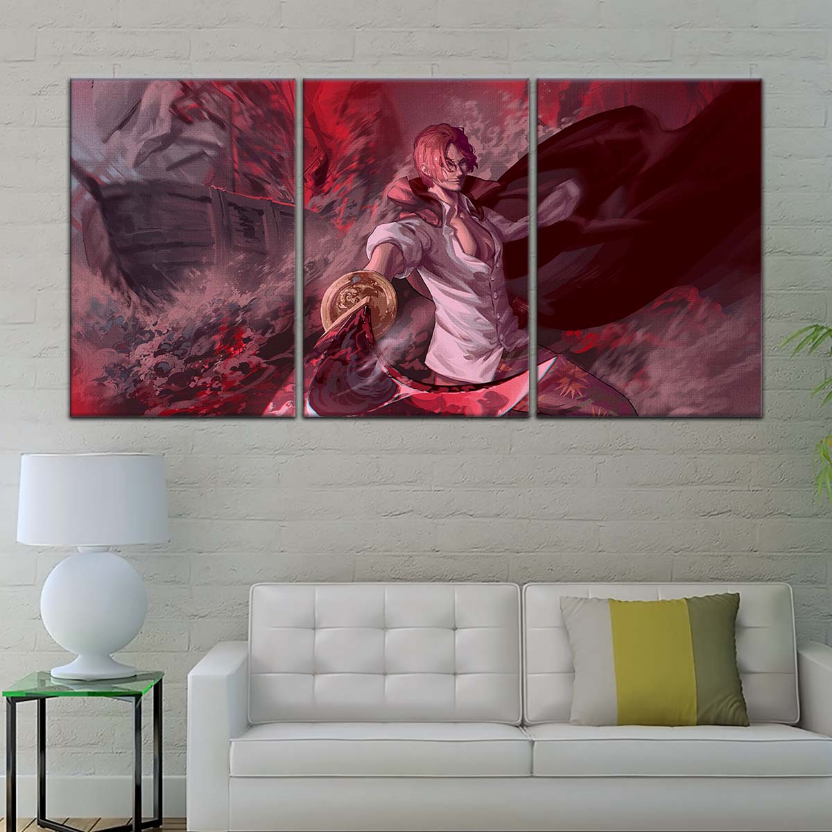 One Piece Wall Art - OP5017 - Shanks - One Piece Poster - One Piece Canvas
