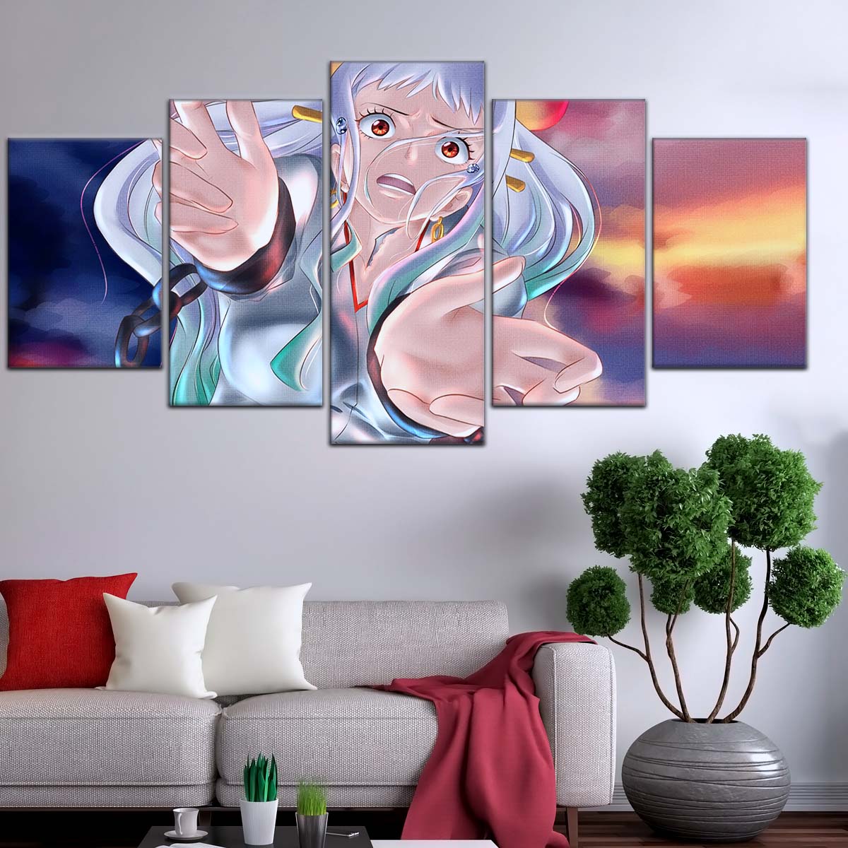 One Piece Wall Art - OP5019 - Yamato - One Piece Poster - One Piece Canvas