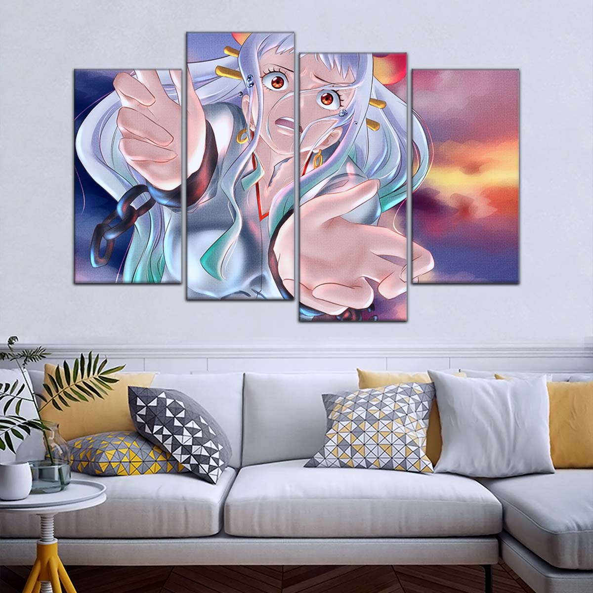 One Piece Wall Art - OP5019 - Yamato - One Piece Poster - One Piece Canvas