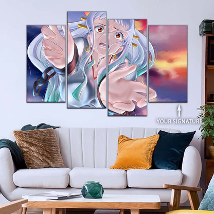 One Piece Wall Art - OP5019 - Yamato - One Piece Poster - One Piece Canvas