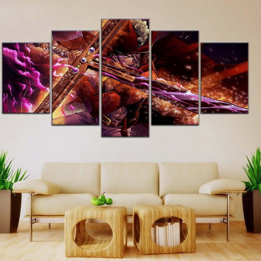 One Piece Wall Art - OP5020 - Dracule Mihawk - One Piece Poster - One Piece Canvas