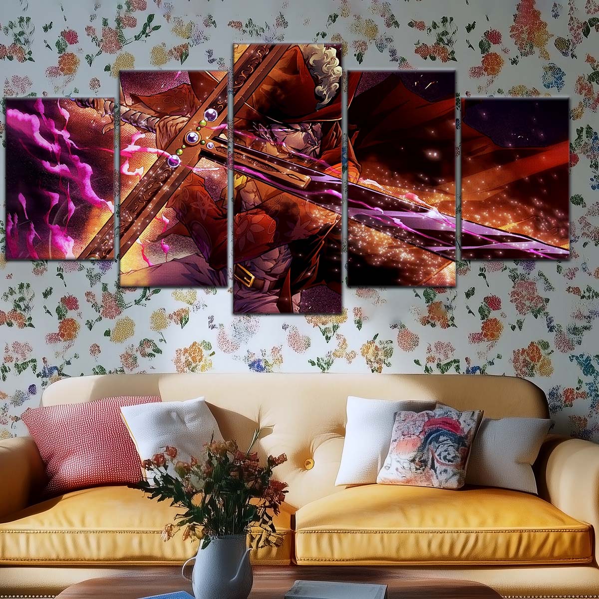 One Piece Wall Art - OP5020 - Dracule Mihawk - One Piece Poster - One Piece Canvas