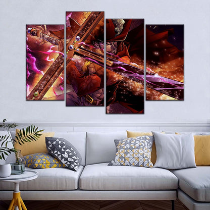 One Piece Wall Art - OP5020 - Dracule Mihawk - One Piece Poster - One Piece Canvas