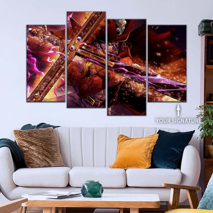 One Piece Wall Art - OP5020 - Dracule Mihawk - One Piece Poster - One Piece Canvas
