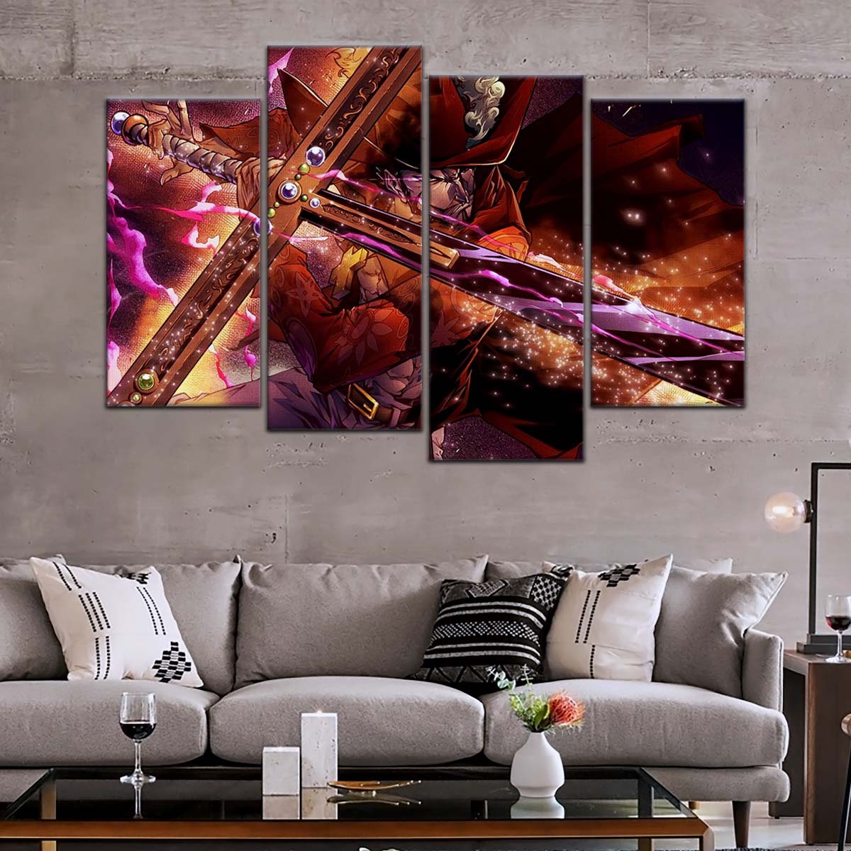One Piece Wall Art - OP5020 - Dracule Mihawk - One Piece Poster - One Piece Canvas
