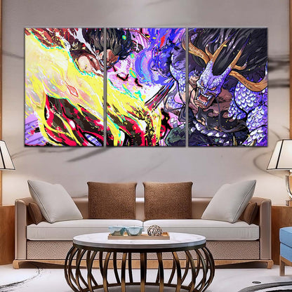 One Piece Wall Art - OP5022 - Monkey D. Luffy Gear Fourth Kaido - One Piece Poster - One Piece Canvas