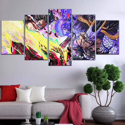 One Piece Wall Art - OP5022 - Monkey D. Luffy Gear Fourth Kaido - One Piece Poster - One Piece Canvas