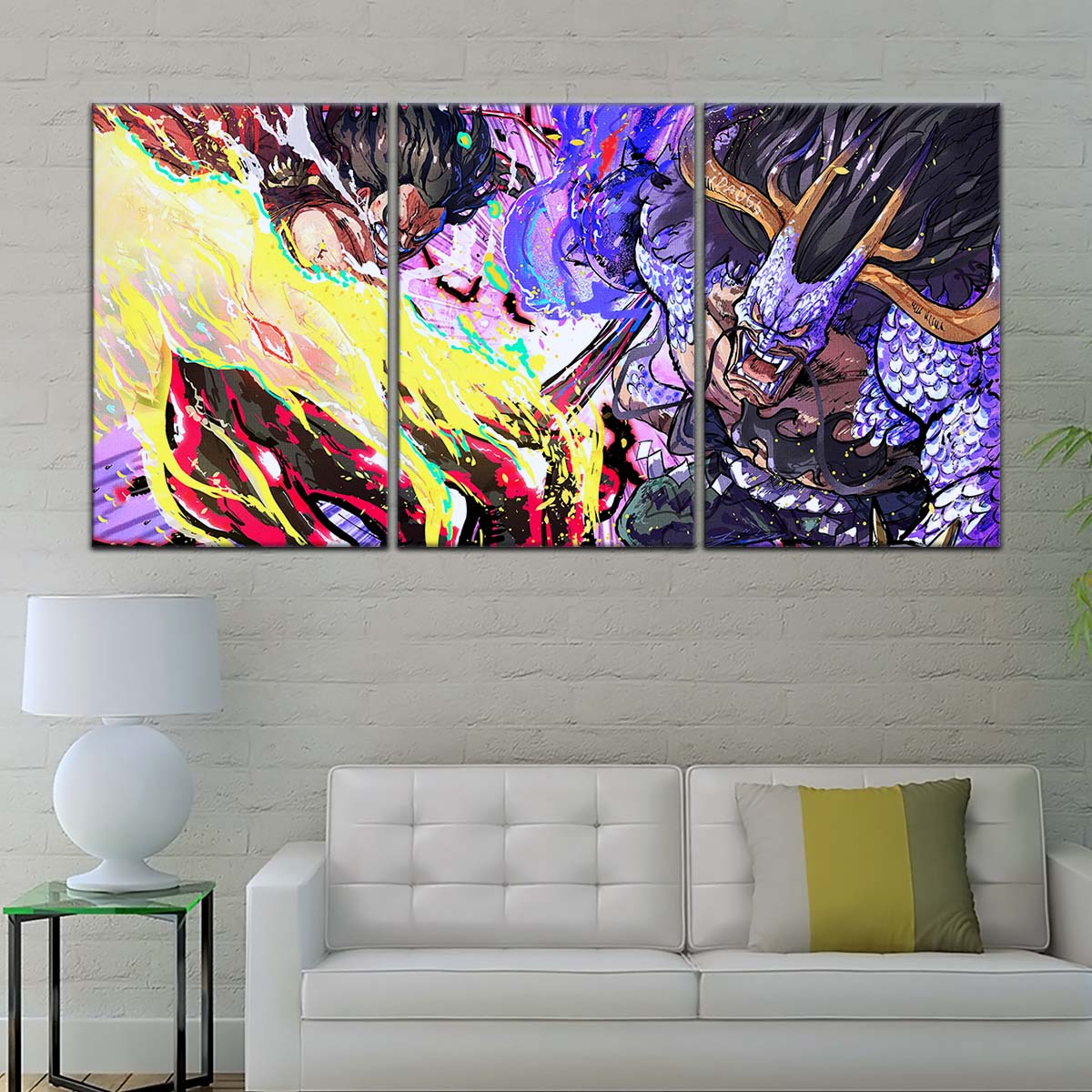One Piece Wall Art - OP5022 - Monkey D. Luffy Gear Fourth Kaido - One Piece Poster - One Piece Canvas