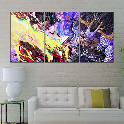 One Piece Wall Art - OP5022 - Monkey D. Luffy Gear Fourth Kaido - One Piece Poster - One Piece Canvas