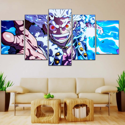 One Piece Wall Art - OP5024 - Monkey D. Luffy Gear 5 - One Piece Poster - One Piece Canvas