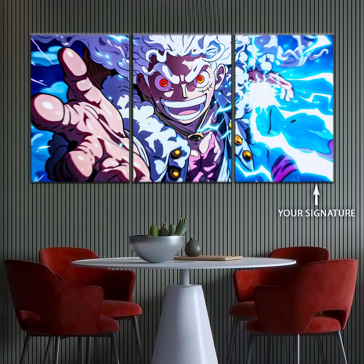 One Piece Wall Art - OP5024 - Monkey D. Luffy Gear 5 - One Piece Poster - One Piece Canvas
