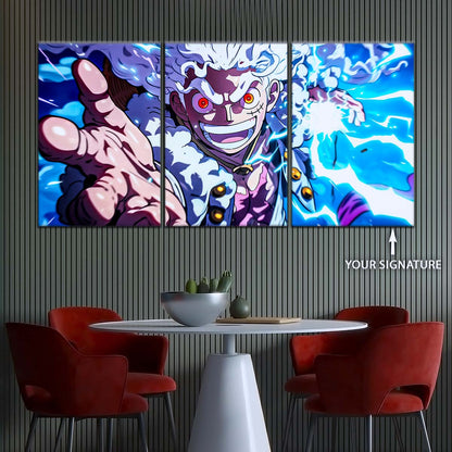 One Piece Wall Art - OP5024 - Monkey D. Luffy Gear 5 - One Piece Poster - One Piece Canvas
