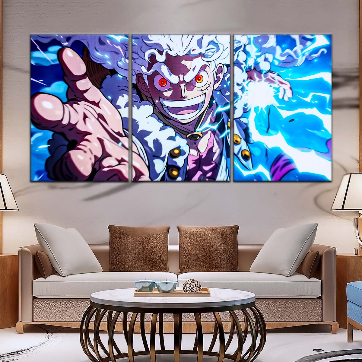 One Piece Wall Art - OP5024 - Monkey D. Luffy Gear 5 - One Piece Poster - One Piece Canvas