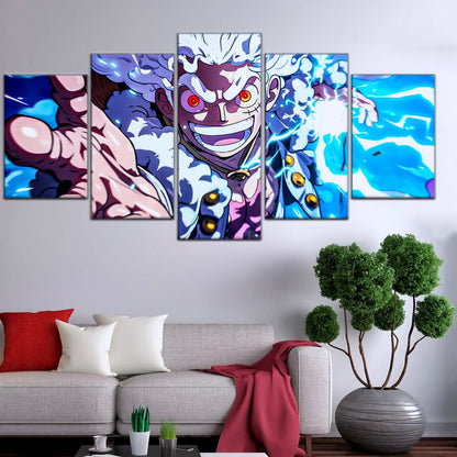 One Piece Wall Art - OP5024 - Monkey D. Luffy Gear 5 - One Piece Poster - One Piece Canvas