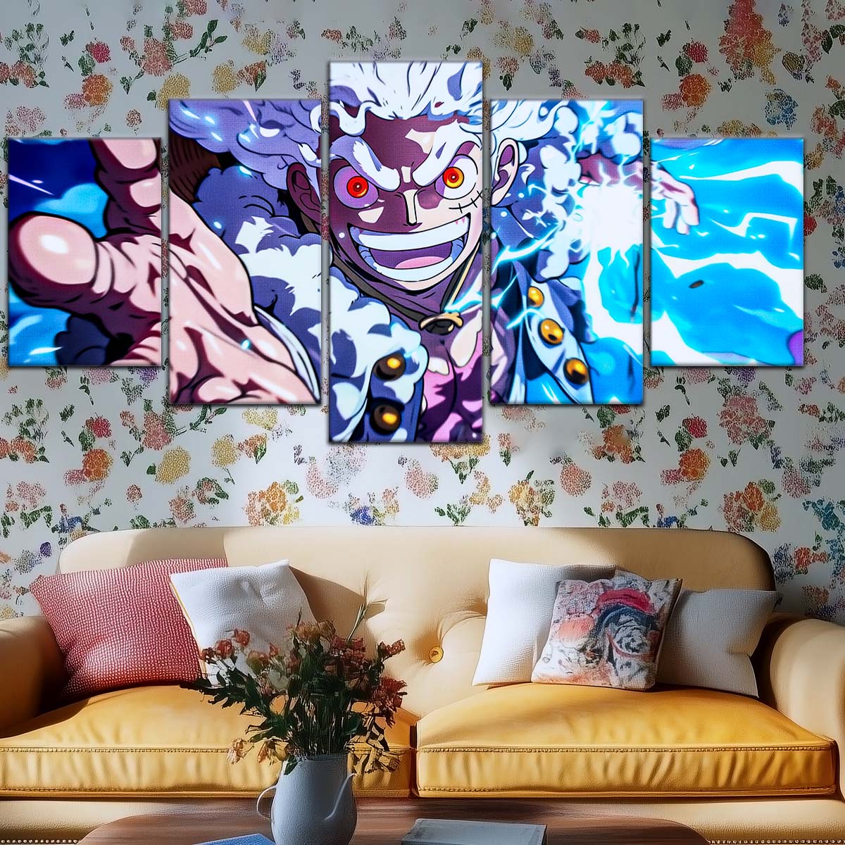 One Piece Wall Art - OP5024 - Monkey D. Luffy Gear 5 - One Piece Poster - One Piece Canvas