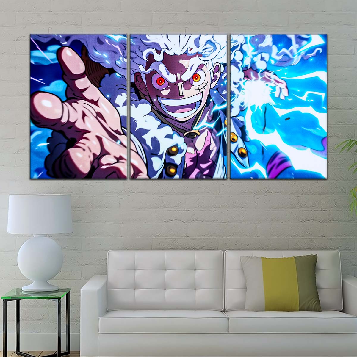 One Piece Wall Art - OP5024 - Monkey D. Luffy Gear 5 - One Piece Poster - One Piece Canvas