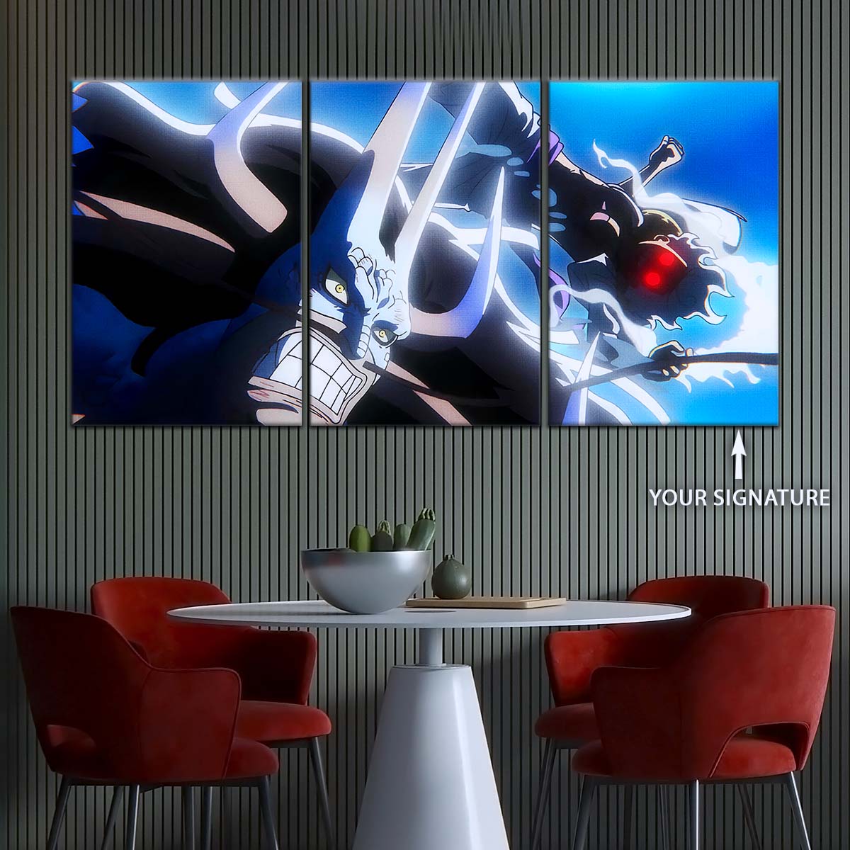 One Piece Wall Art - OP5025 - Monkey D. Luffy Vs Kaido - One Piece Poster - One Piece Canvas