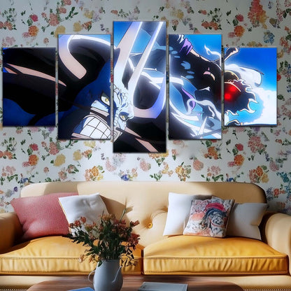 One Piece Wall Art - OP5025 - Monkey D. Luffy Vs Kaido - One Piece Poster - One Piece Canvas