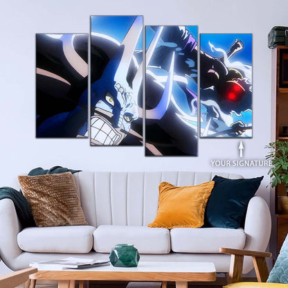 One Piece Wall Art - OP5025 - Monkey D. Luffy Vs Kaido - One Piece Poster - One Piece Canvas