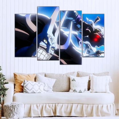 One Piece Wall Art - OP5025 - Monkey D. Luffy Vs Kaido - One Piece Poster - One Piece Canvas
