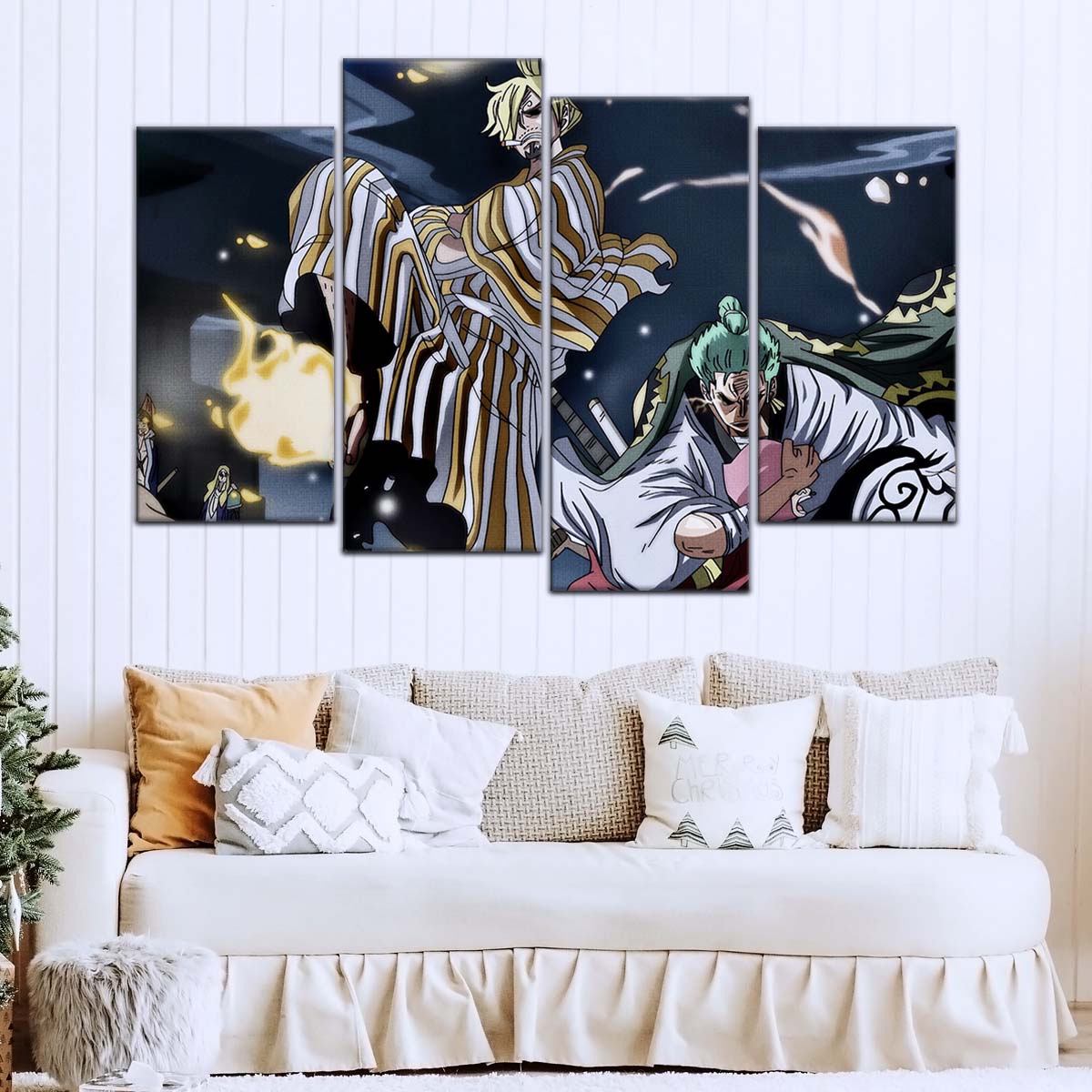 One Piece Wall Art - OP5028 - Toko - Sanji - Roronoa Zoro - One Piece Poster - One Piece Canvas