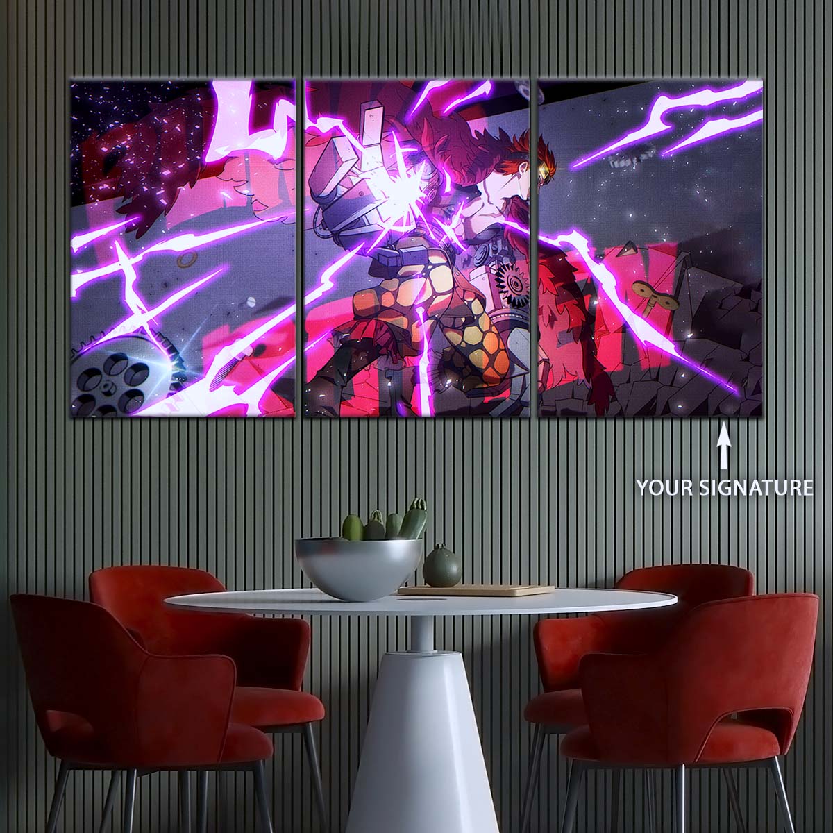 One Piece Wall Art - OP5030 - Eustass Kid Unleashed Stunning - One Piece Poster - One Piece Canvas