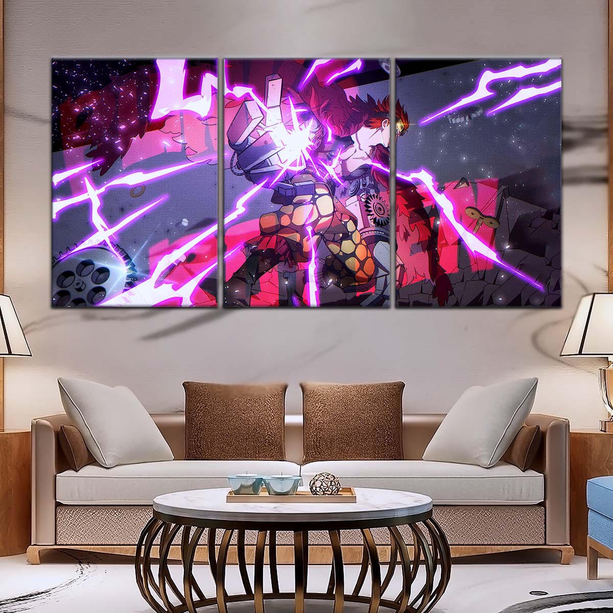 One Piece Wall Art - OP5030 - Eustass Kid Unleashed Stunning - One Piece Poster - One Piece Canvas