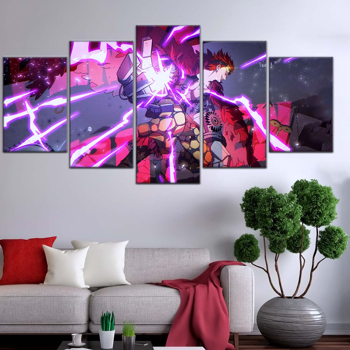 One Piece Wall Art - OP5030 - Eustass Kid Unleashed Stunning - One Piece Poster - One Piece Canvas