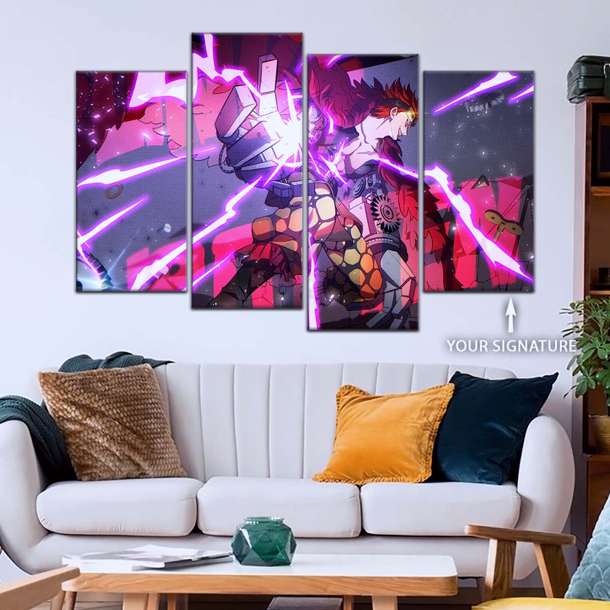 One Piece Wall Art - OP5030 - Eustass Kid Unleashed Stunning - One Piece Poster - One Piece Canvas