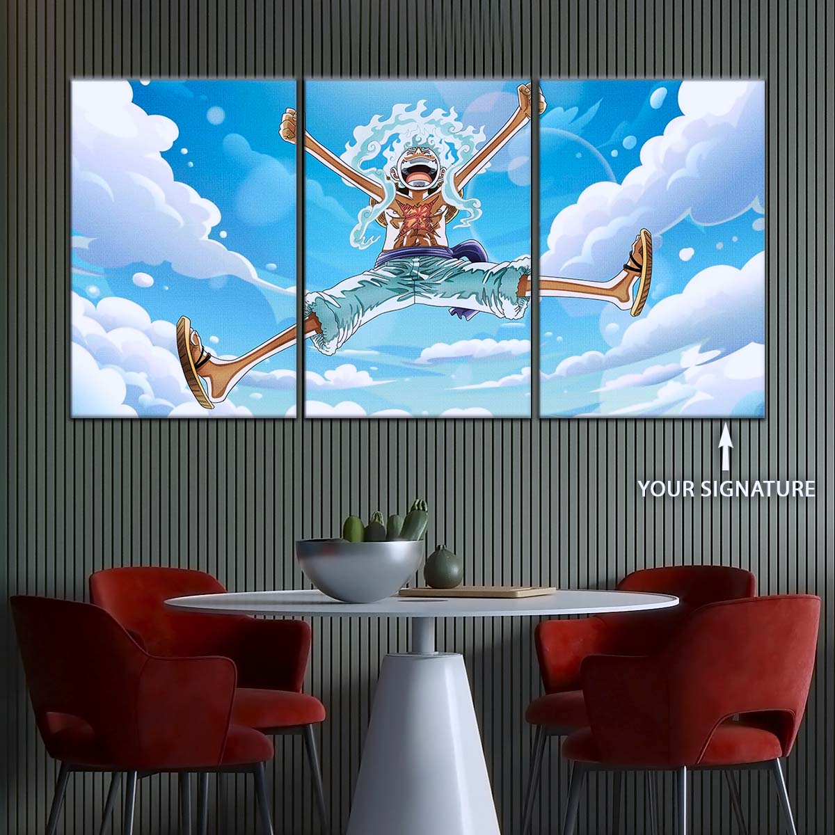 One Piece Wall Art - OP5031 - Monkey D. Luffy Gear 5 - One Piece Poster - One Piece Canvas